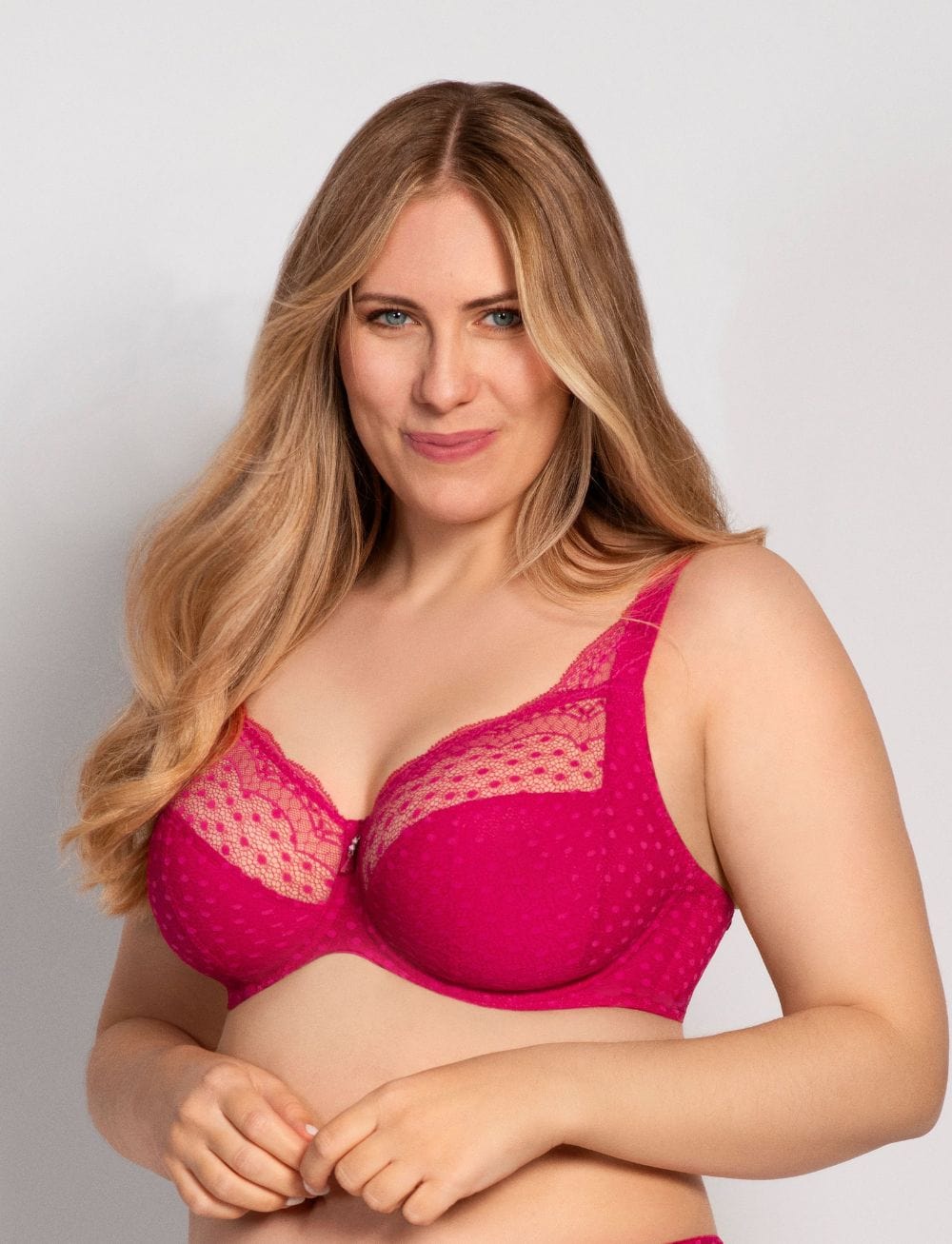 Ulla Lingerie - Non-Moulded Ulla Josy Underwire Bra Cherry