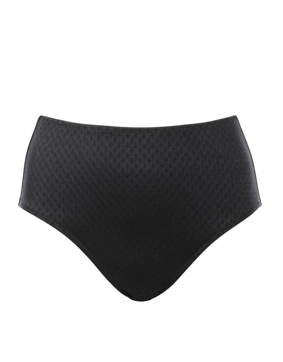 Ulla Swimwear - Brief Ulla St Tropez High Waisted Bikini Brief Black