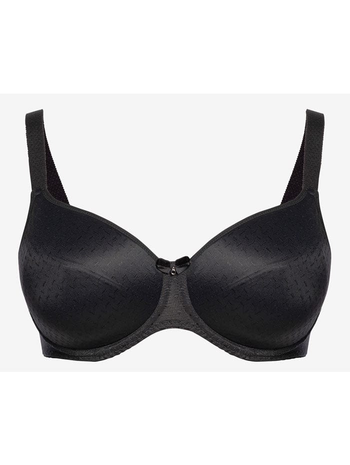 Ulla T-Shirt Bra - Moulded Ulla Meghan Foam Moulded Shaping Bra Black