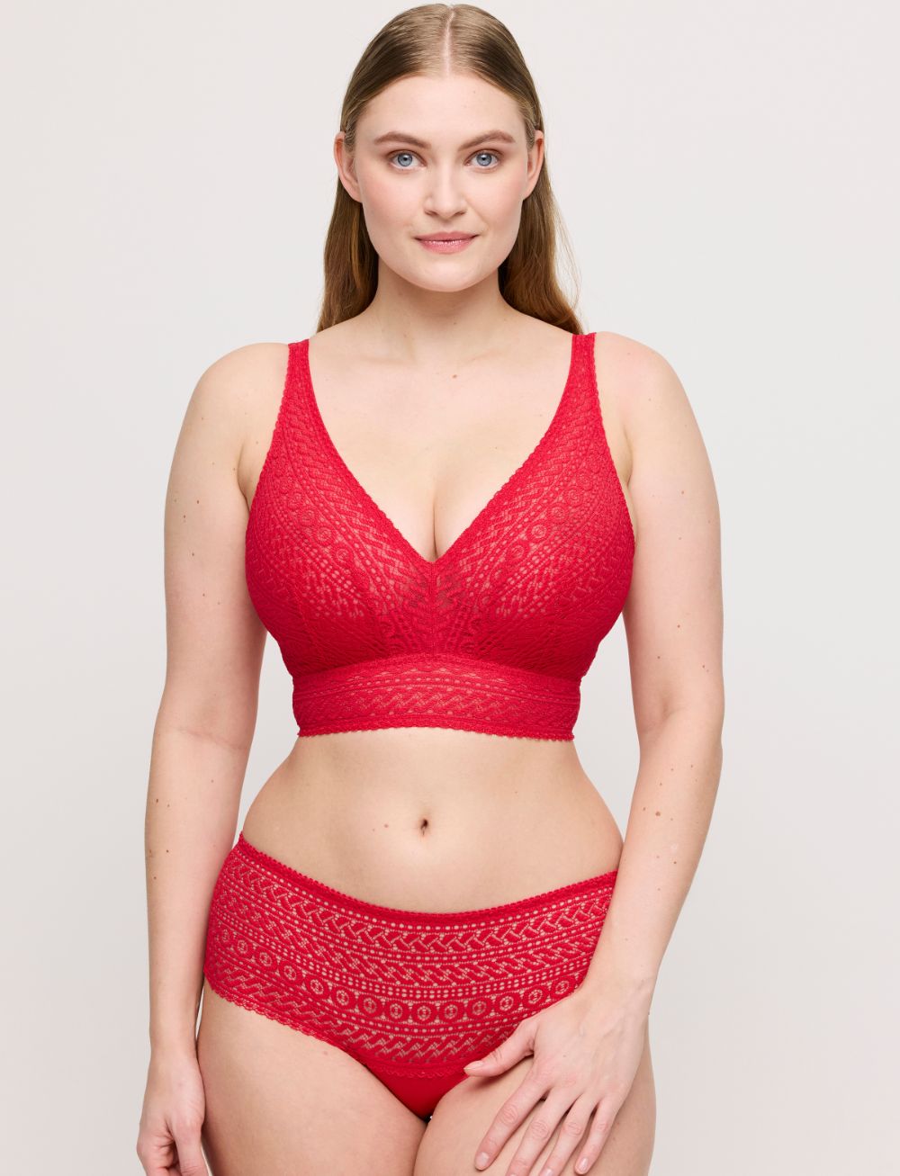 Primadonna Montara Full Cup Wirefree Bra True Red