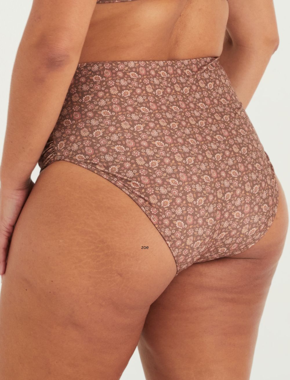 Marvell Lane Zoe High Waist Brief Wander Print
